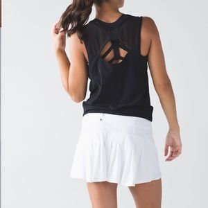 lululemon athletica White Mini Skirt